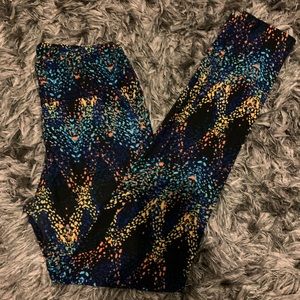 OS Lularoe leggings, GUC worn 1 x